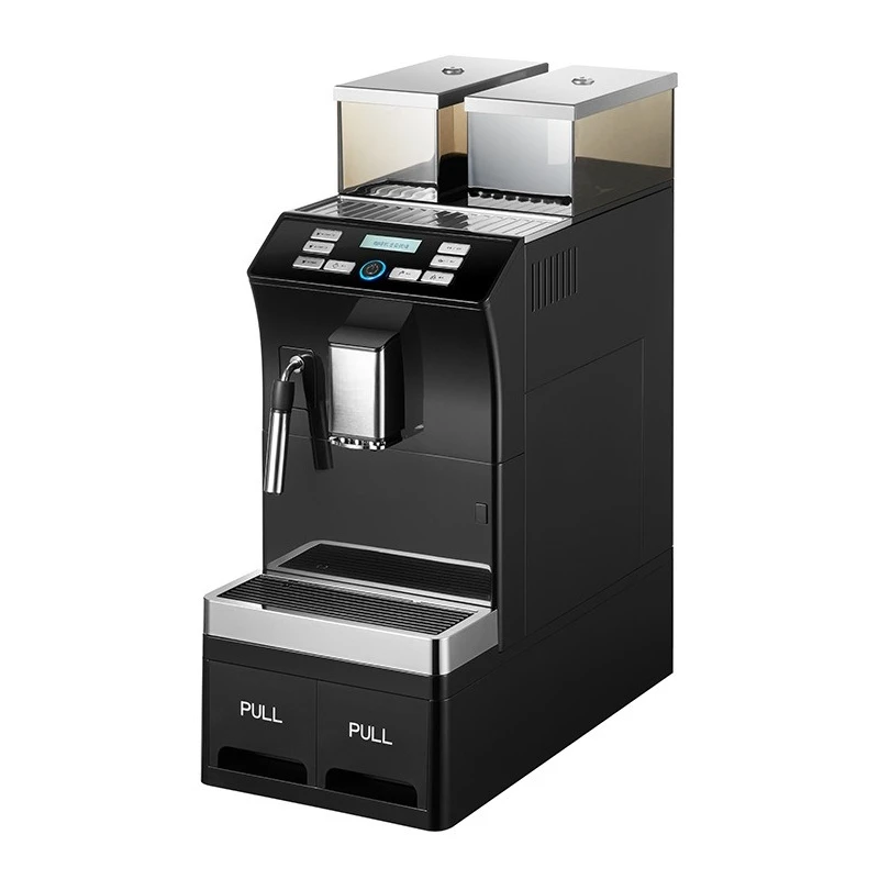 Business, fully automatic, coffee machine, grinding, steam rod, foaming machine
Business, fully automatic, coffee machine, grinding, steam rod, foaming machine