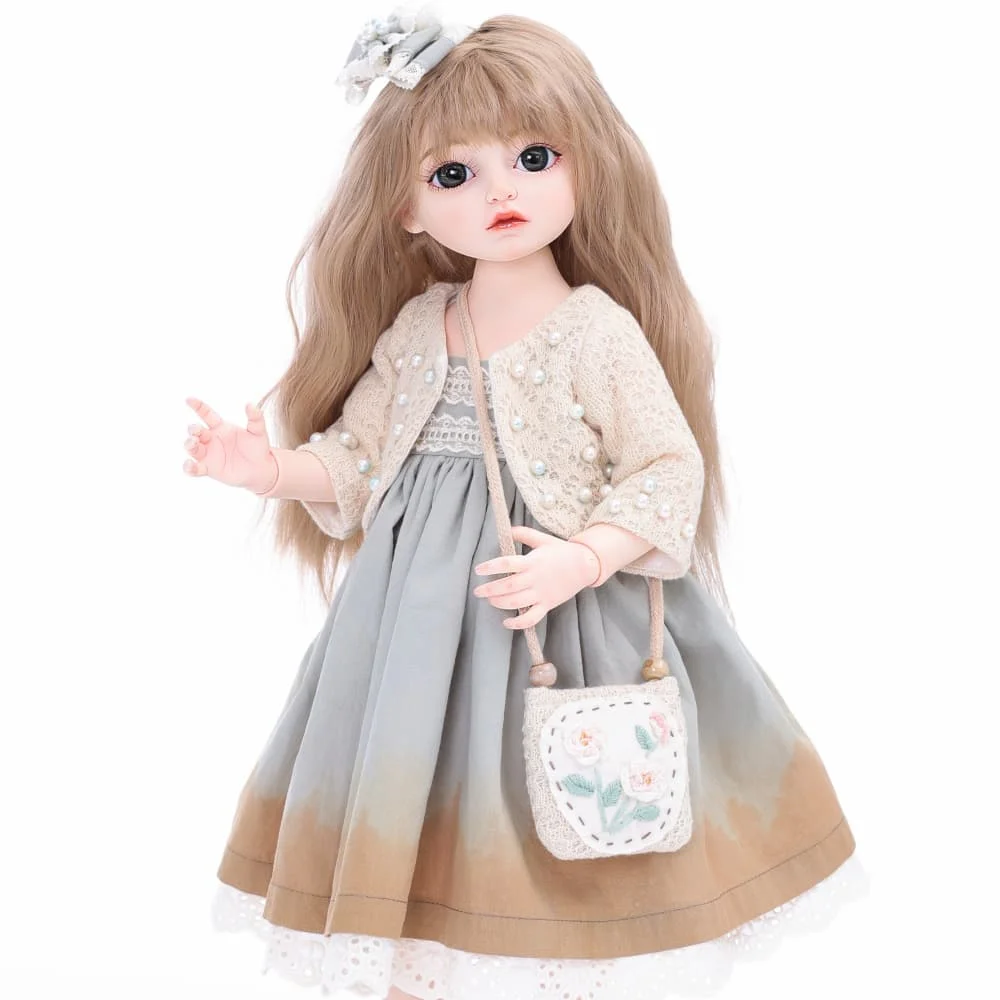 Cloveray 18 inch Spherical Joint Hard Plastic Doll Pastoral Cute Kawaii Vinyl Reborn Doll High Quality Collectible Art Doll Gift
Cloveray 18 inch Spherical Joint Hard Plastic Doll Pastoral Cute Kawaii Vinyl Reborn Doll High Quality Collectible Art Doll Gift
