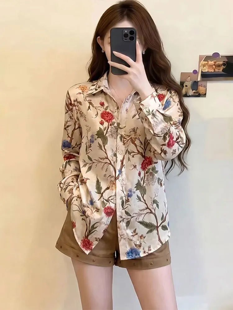 Artistic Vintage Long Sleeve Shirt Women's Summer New Loose Shoulder Casual Versatile Open Front Shirt Breathable Comfortable...
Artistic Vintage Long Sleeve Shirt Women's Summer New Loose Shoulder Casual Versatile Open Front Shirt Breathable Comfortable...
