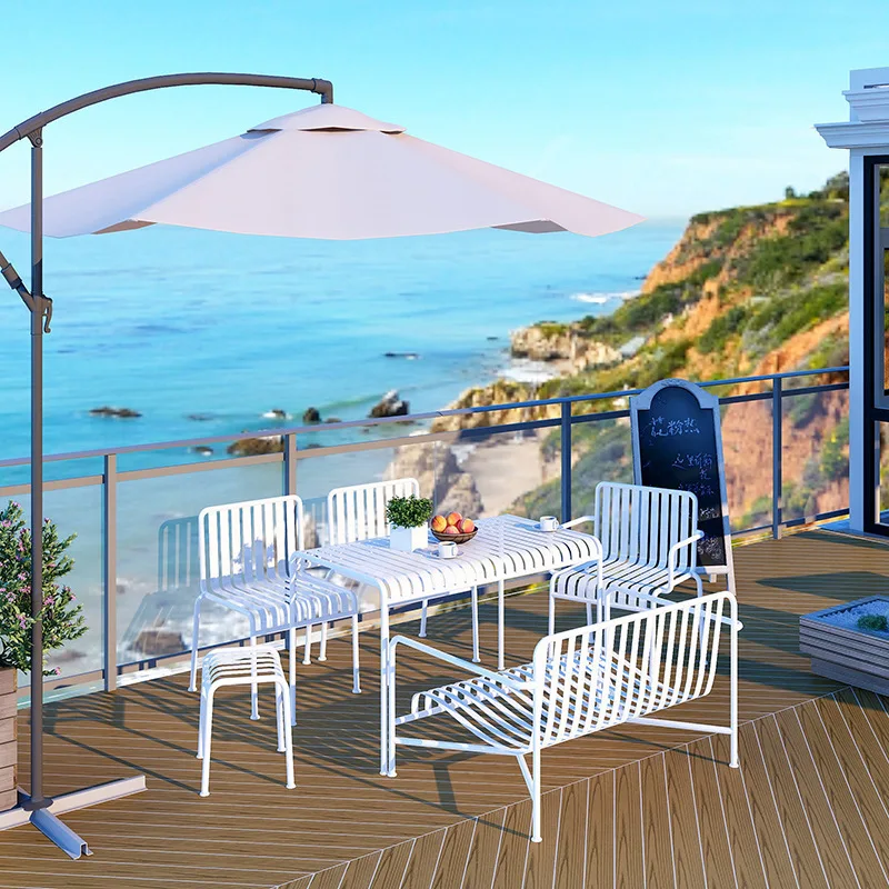 Outdoor leisure parks, courtyards, balcony corridors, long benches, iron wrought outdoor outdoor waterproof coffee tables
Outdoor leisure parks, courtyards, balcony corridors, long benches, iron wrought outdoor outdoor waterproof coffee tables