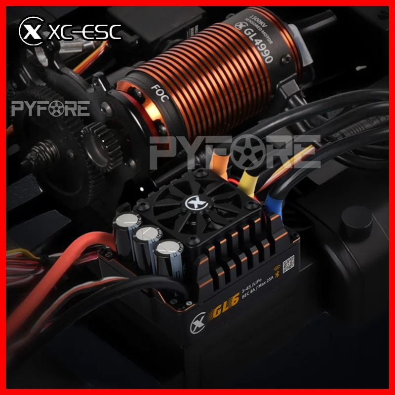 XC GL6 FOC ESC Instructions - User Manual for GL4990 Sensored Brushless Motor & ESC Combination RC Cars
XC GL6 FOC ESC Instructions - User Manual for GL4990 Sensored Brushless Motor & ESC Combination RC Cars
