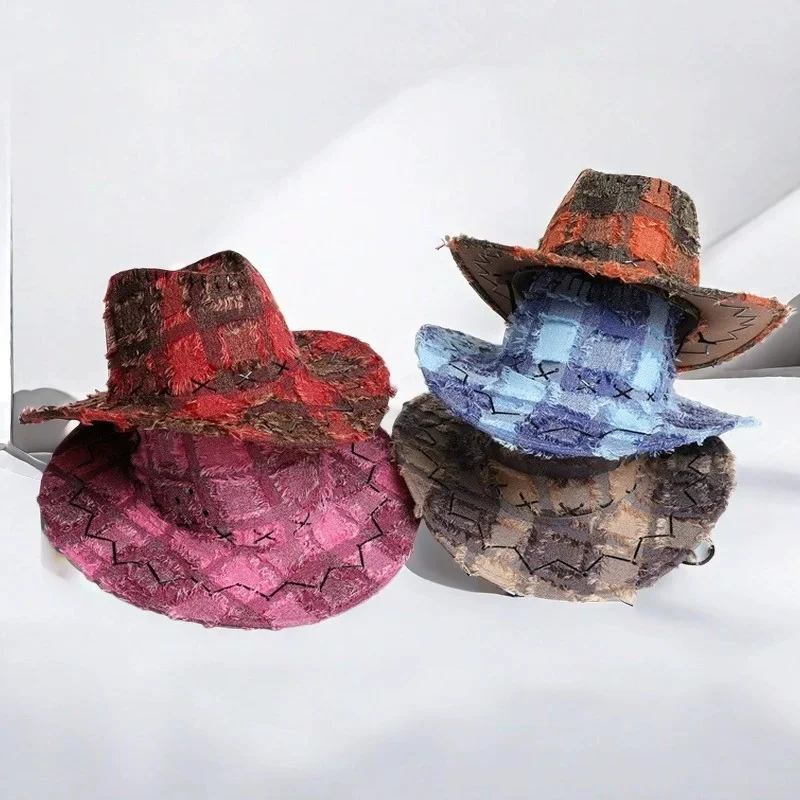 Men's and Women's Western Cowboy Hats, Outdoor Riding Hats, Sun Hats, Travel Caps, Versatile Jazz Caps
Men's and Women's Western Cowboy Hats, Outdoor Riding Hats, Sun Hats, Travel Caps, Versatile Jazz Caps