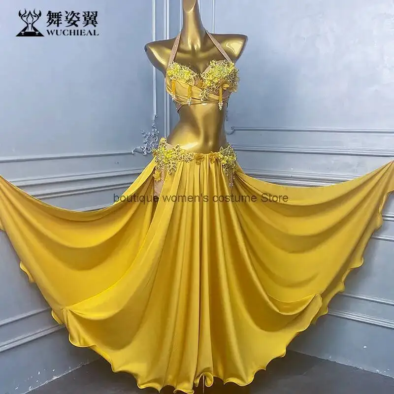 Dancing Wings Belly Dance Performance Costume For Women New Set Oriental Dance Practice Outfit Halloween Cosplay
Dancing Wings Belly Dance Performance Costume For Women New Set Oriental Dance Practice Outfit Halloween Cosplay