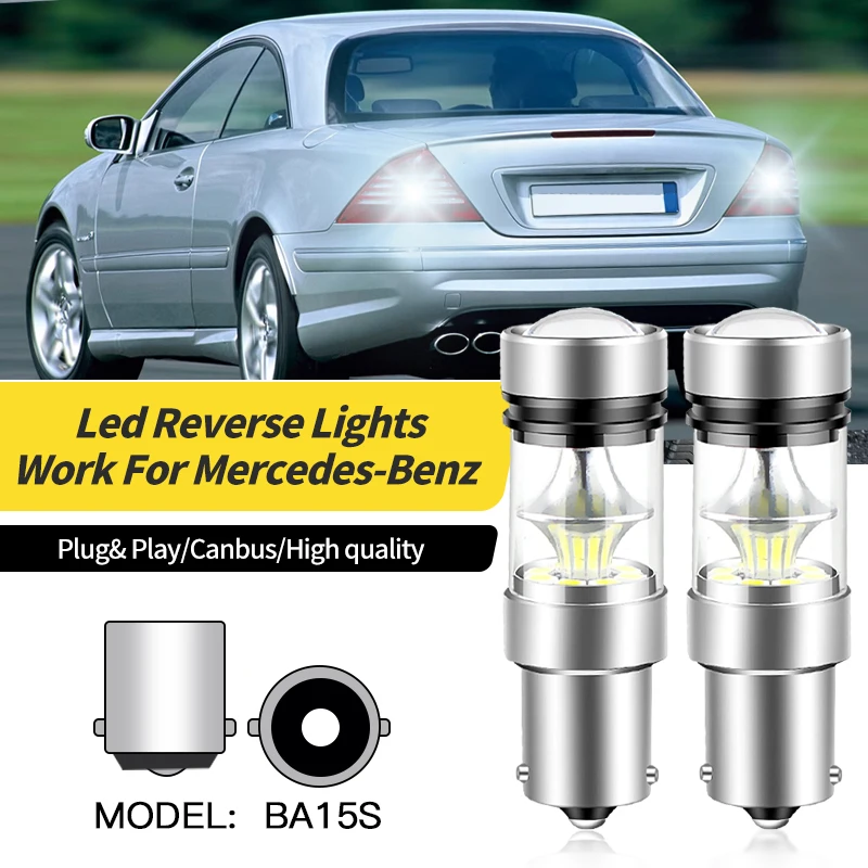 1156 BA15S P21W светодиодные автомобильные задние фонари Canbus резервные лампы белая лампа для Mercedes-Benz S-Class (W220, C215)/SL-Class (R129, R230)
1156 BA15S P21W светодиодные автомобильные задние фонари Canbus резервные лампы белая лампа для Mercedes-Benz S-Class (W220, C215)/SL-Class (R129, R230)