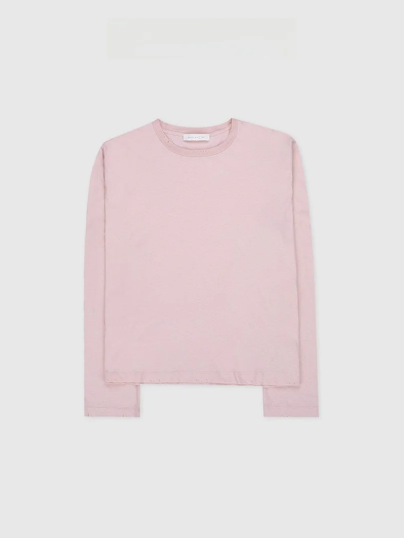 Розовый матрасик Pink Memory, повседневная футболка из чесаного хлопка персиково-розового цвета с длинными рукавами, женская футболка стандартного кроя с круглым вырезом Baatone BFFBA660KK
Розовый матрасик Pink Memory, повседневная футболка из чесаного хлопка персиково-розового цвета с длинными рукавами, женская футболка стандартного кроя с круглым вырезом Baatone BFFBA660KK