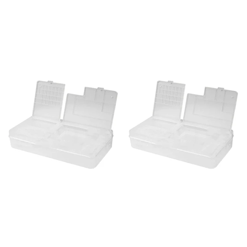 ABVG-2Pcs/Lot Multifunctional Storage Box For Mobile Phone Motherboard IC Parts Repair Tools Container Collector
ABVG-2Pcs/Lot Multifunctional Storage Box For Mobile Phone Motherboard IC Parts Repair Tools Container Collector