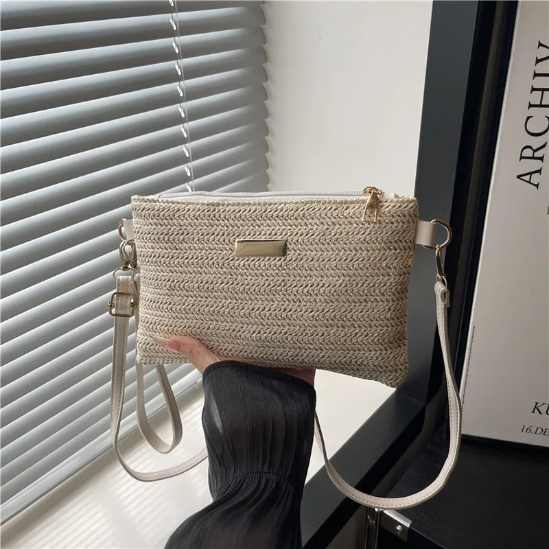 2025 Woven Square Handbag Summer Straw Clutch Crossbody Phone Purse for Women
2025 Woven Square Handbag Summer Straw Clutch Crossbody Phone Purse for Women