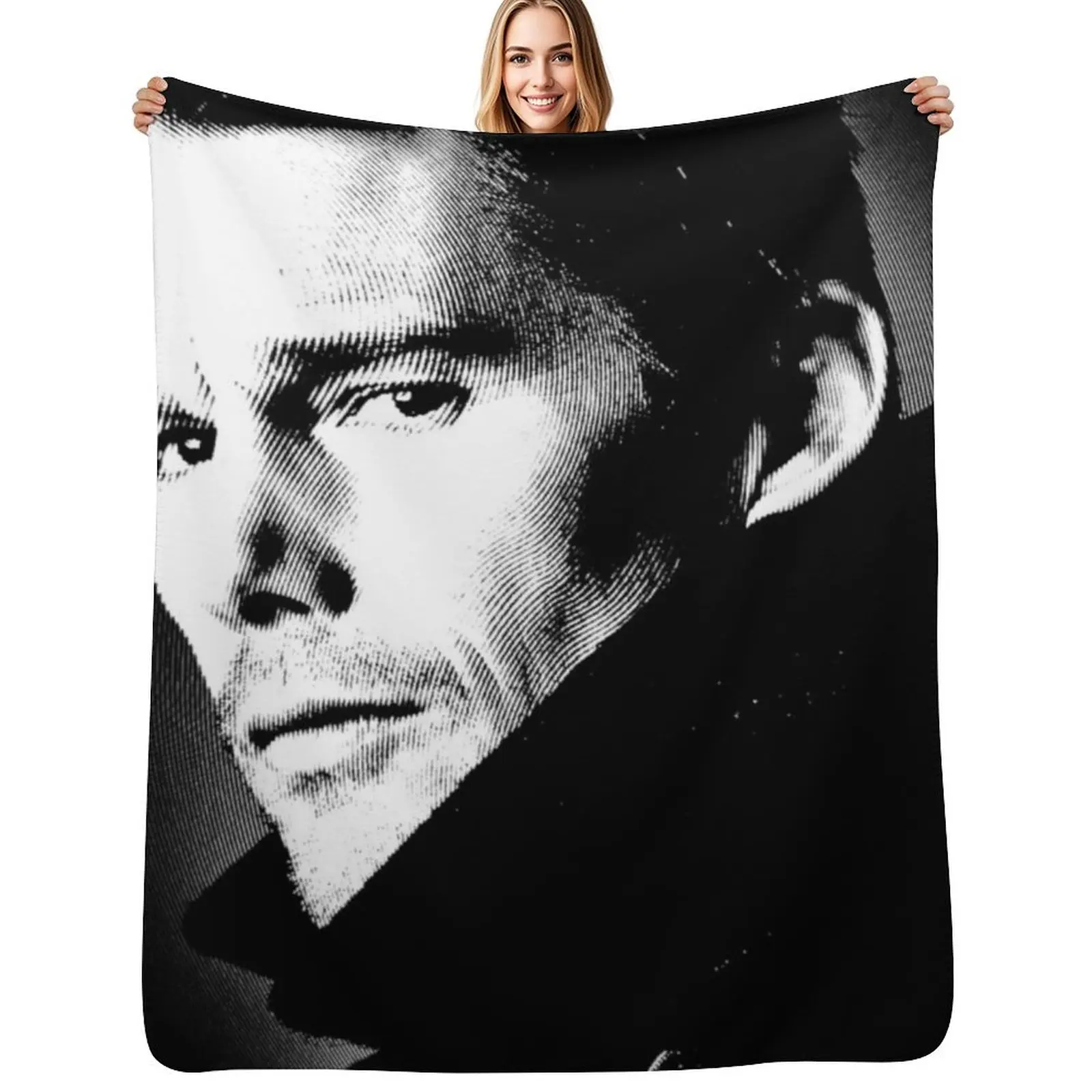 Ethan Hawke Black & White Portrait (Linocut) Throw Blanket Compact Warm Blanket for Car Road Trip
Ethan Hawke Black & White Portrait (Linocut) Throw Blanket Compact Warm Blanket for Car Road Trip