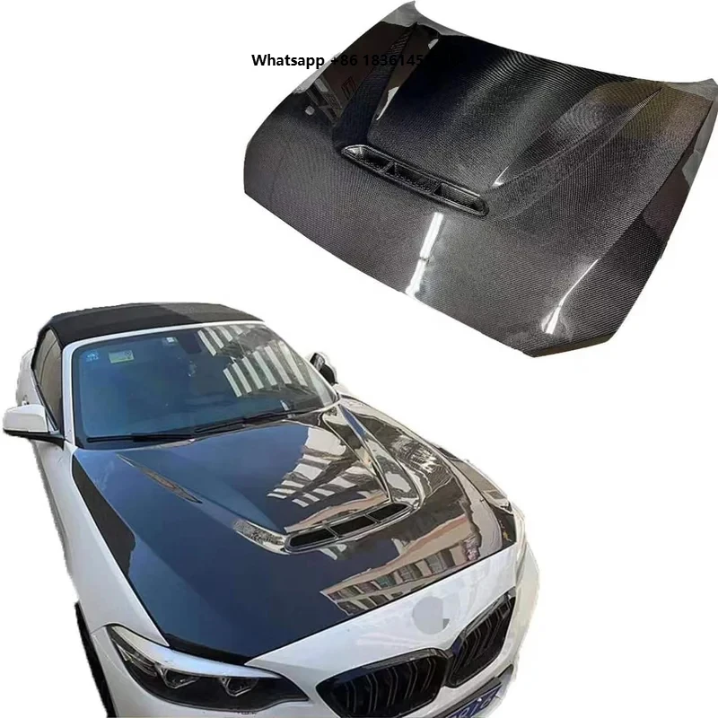 For 2 Series F22 F21 Upgrade F87 M2 M2C Carbon Fiber CS Style Hood
For 2 Series F22 F21 Upgrade F87 M2 M2C Carbon Fiber CS Style Hood