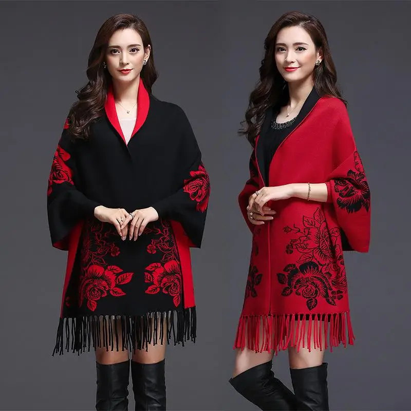 Autumn Floral Tassel Embroidered Shawl Women's Warm Sleeve Shoulder Wrap Yangjing Brand Spring Summer Collection
Autumn Floral Tassel Embroidered Shawl Women's Warm Sleeve Shoulder Wrap Yangjing Brand Spring Summer Collection