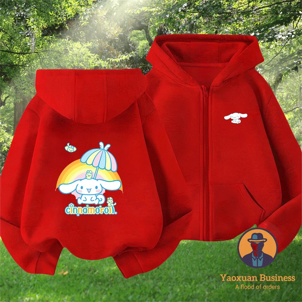 Soft Warm Autumn Winter Cute Casual Boys Girls Pure Cotton Cinnamoroll Cartoon Zip Up Hoodie
Soft Warm Autumn Winter Cute Casual Boys Girls Pure Cotton Cinnamoroll Cartoon Zip Up Hoodie