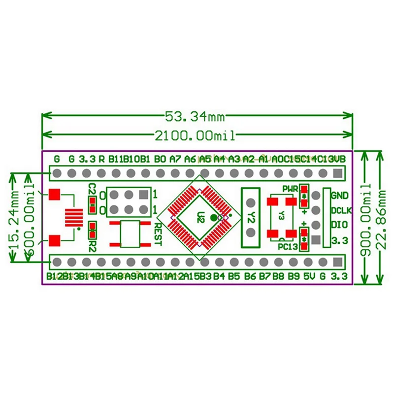 Solid 3X ST-Link V2 Programming Unit Emulator Downloader + 40Pin STM32F103C6T6 ARM STM32 SWD Minimum System Board Micro-USB
Solid 3X ST-Link V2 Programming Unit Emulator Downloader + 40Pin STM32F103C6T6 ARM STM32 SWD Minimum System Board Micro-USB