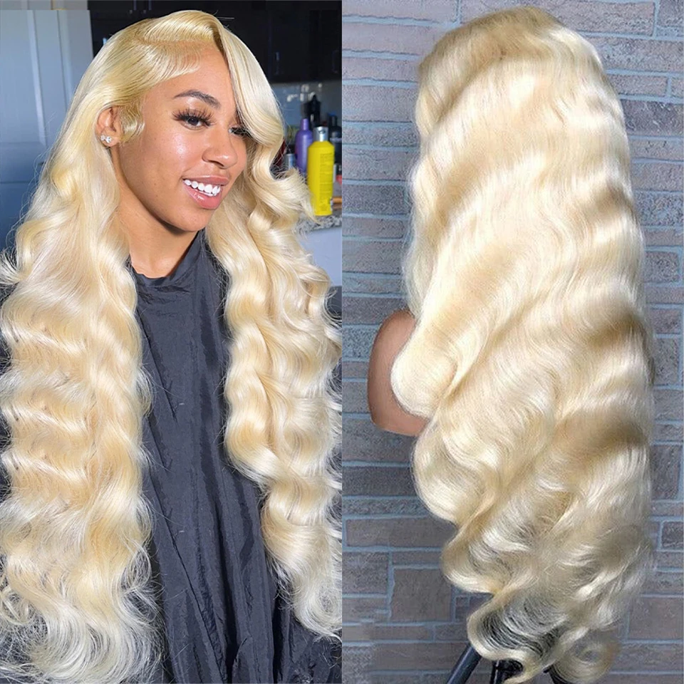 613 Blonde Body Wave 13x4 HD Lace Front Wig Brazilian 4x4 Lace Closure Body Wave Human Hair Wigs For Women Per Plucked 30 Inch
613 Blonde Body Wave 13x4 HD Lace Front Wig Brazilian 4x4 Lace Closure Body Wave Human Hair Wigs For Women Per Plucked 30 Inch