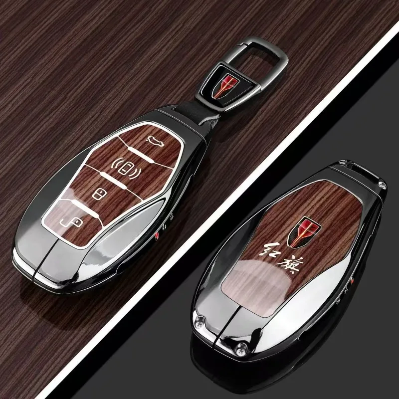 Zinc Alloy Key Fob Cover for 2026 Hongqi H5/H6/H9/HS3/HS5/HS7/HQ9/E-HS9/EH7/PHEV, Heavy Duty Metal KeyCase Shell with Keychain
Zinc Alloy Key Fob Cover for 2026 Hongqi H5/H6/H9/HS3/HS5/HS7/HQ9/E-HS9/EH7/PHEV, Heavy Duty Metal KeyCase Shell with Keychain
