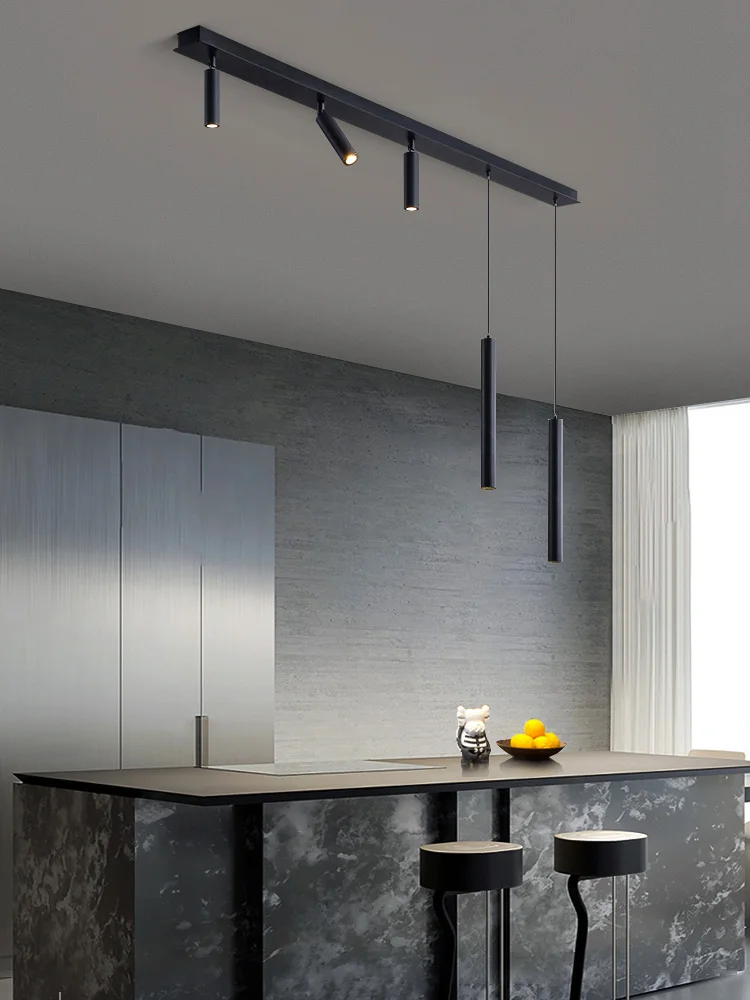 Nordic modern strip LED restaurant ceiling lamp without main lamp design minimalist bar kitchen island Dining room pendent lamp
Nordic modern strip LED restaurant ceiling lamp without main lamp design minimalist bar kitchen island Dining room pendent lamp
