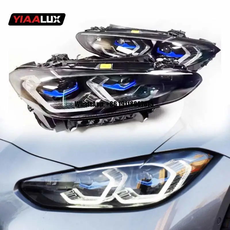 Upgraded Headlights for BMW 4 Series G22 G82 G80 425 430 M4 2020-2023 Factory Wholesale Price Headlight
Upgraded Headlights for BMW 4 Series G22 G82 G80 425 430 M4 2020-2023 Factory Wholesale Price Headlight