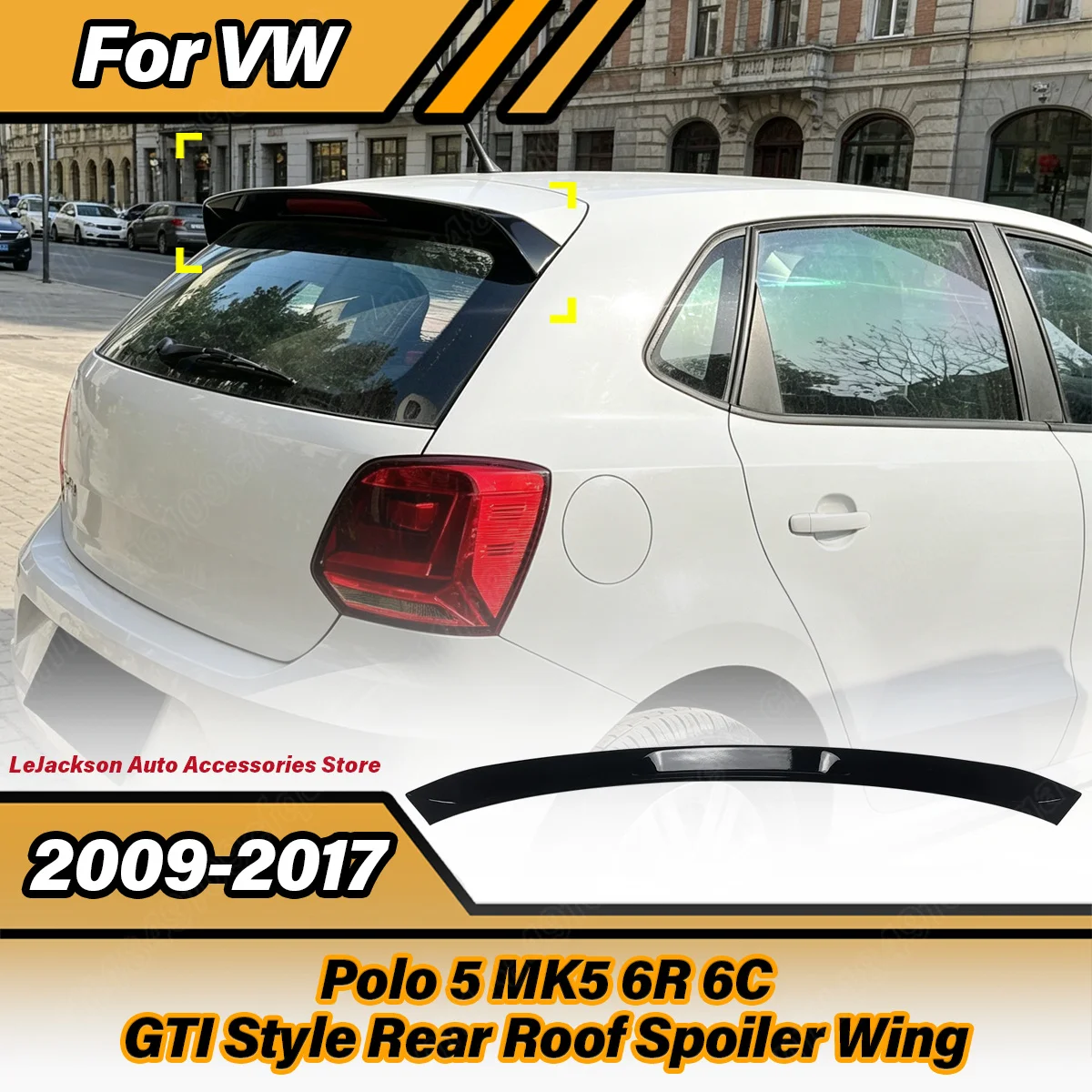 For VW Polo 5 MK5 6R 6C 2009 2010 2011 2012 2013 2014 2015 2016 2017 Auto GTI Style Rear Roof Spoiler Wing Body Modification Kit
For VW Polo 5 MK5 6R 6C 2009 2010 2011 2012 2013 2014 2015 2016 2017 Auto GTI Style Rear Roof Spoiler Wing Body Modification Kit
