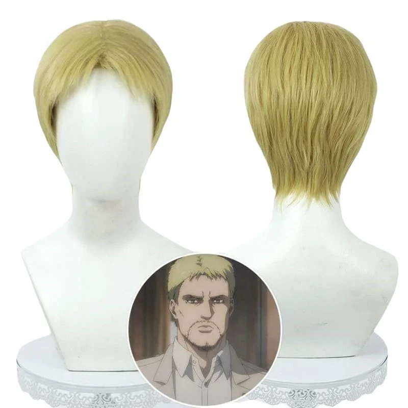 Attack on the Giant Final Season: Geek Yeager, Short Hair, Cosy Wig, Anime Wig, Longyuan Synthetic fiber wig
Attack on the Giant Final Season: Geek Yeager, Short Hair, Cosy Wig, Anime Wig, Longyuan Synthetic fiber wig