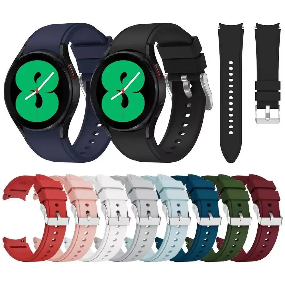 20MM Silicone Strap for Samsung Watch Galaxy 4 44mm 40mm Men/Women Bracelet Wristband for Samsung Watch 4 Classic 42mm 46mm band
20MM Silicone Strap for Samsung Watch Galaxy 4 44mm 40mm Men/Women Bracelet Wristband for Samsung Watch 4 Classic 42mm 46mm band