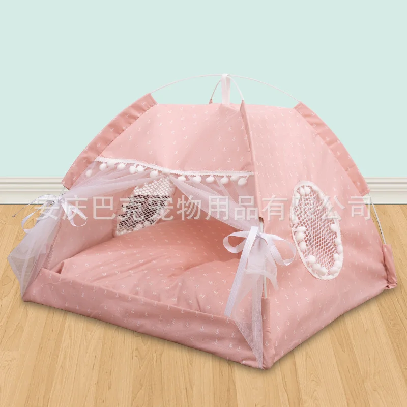 Four Seasons Universal Removable And Washable Closed Pet Tent Small Teddy Summer Dog Nest Cat Supplies
Four Seasons Universal Removable And Washable Closed Pet Tent Small Teddy Summer Dog Nest Cat Supplies