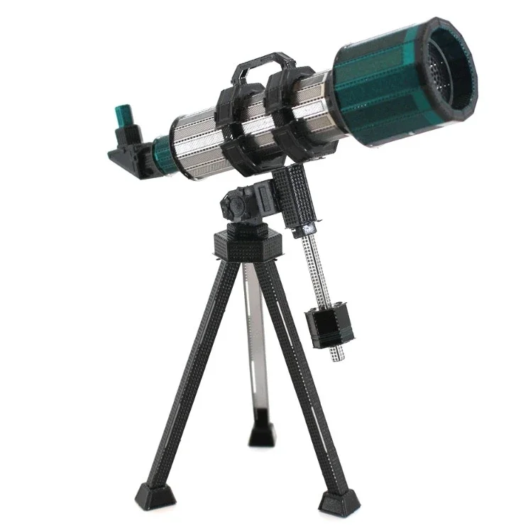 Telescope 3D Metal Puzzle model kits DIY Laser Cut Puzzles Jigsaw Toy For Children
Telescope 3D Metal Puzzle model kits DIY Laser Cut Puzzles Jigsaw Toy For Children