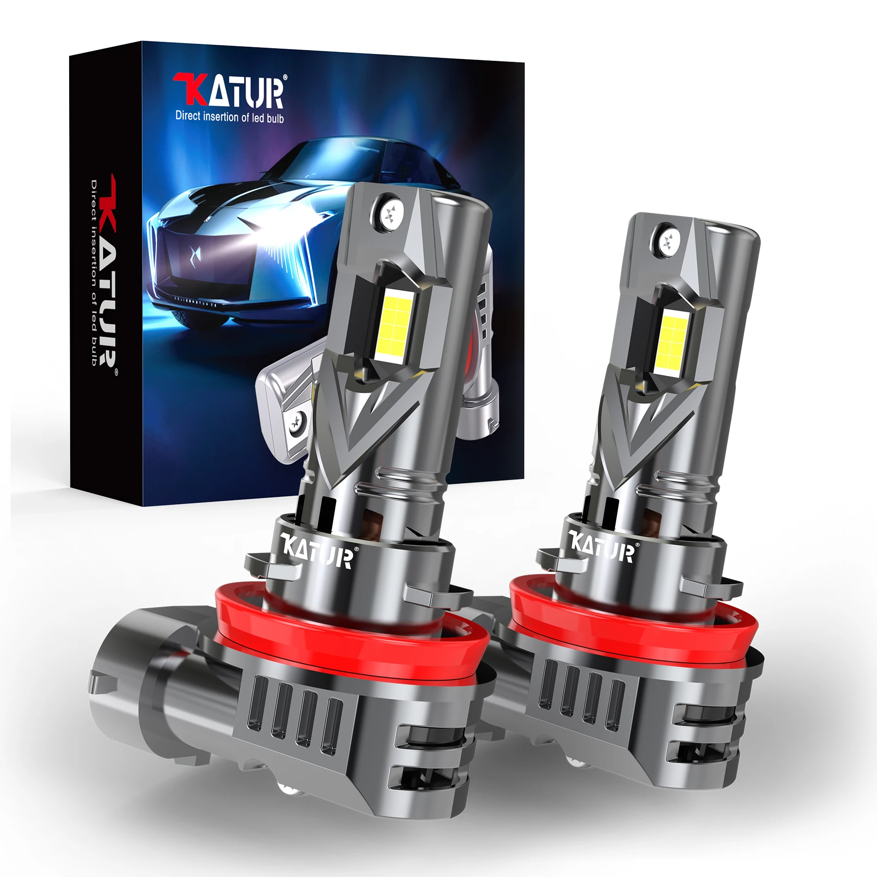 Katur 2x H8 H11 Car Led Bulbs Auto Headlight with Fan DRL For Mazda 2 3 5 6 CX5 CX7 MX5 Mini Cooper R56 R50 Gt R52 R55 R57 R58
Katur 2x H8 H11 Car Led Bulbs Auto Headlight with Fan DRL For Mazda 2 3 5 6 CX5 CX7 MX5 Mini Cooper R56 R50 Gt R52 R55 R57 R58