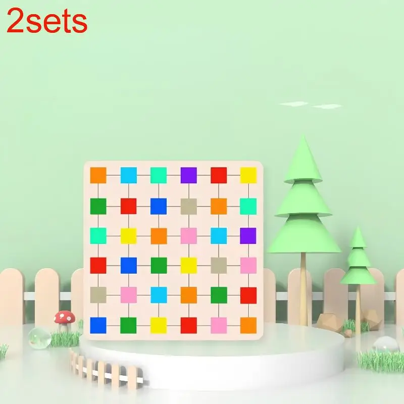 @2 Sets Multicolor Brain Teaser Wood Puzzle Game Portable Travel-Friendly Cognitive Toy Challenging Stimulation Party Gift
@2 Sets Multicolor Brain Teaser Wood Puzzle Game Portable Travel-Friendly Cognitive Toy Challenging Stimulation Party Gift