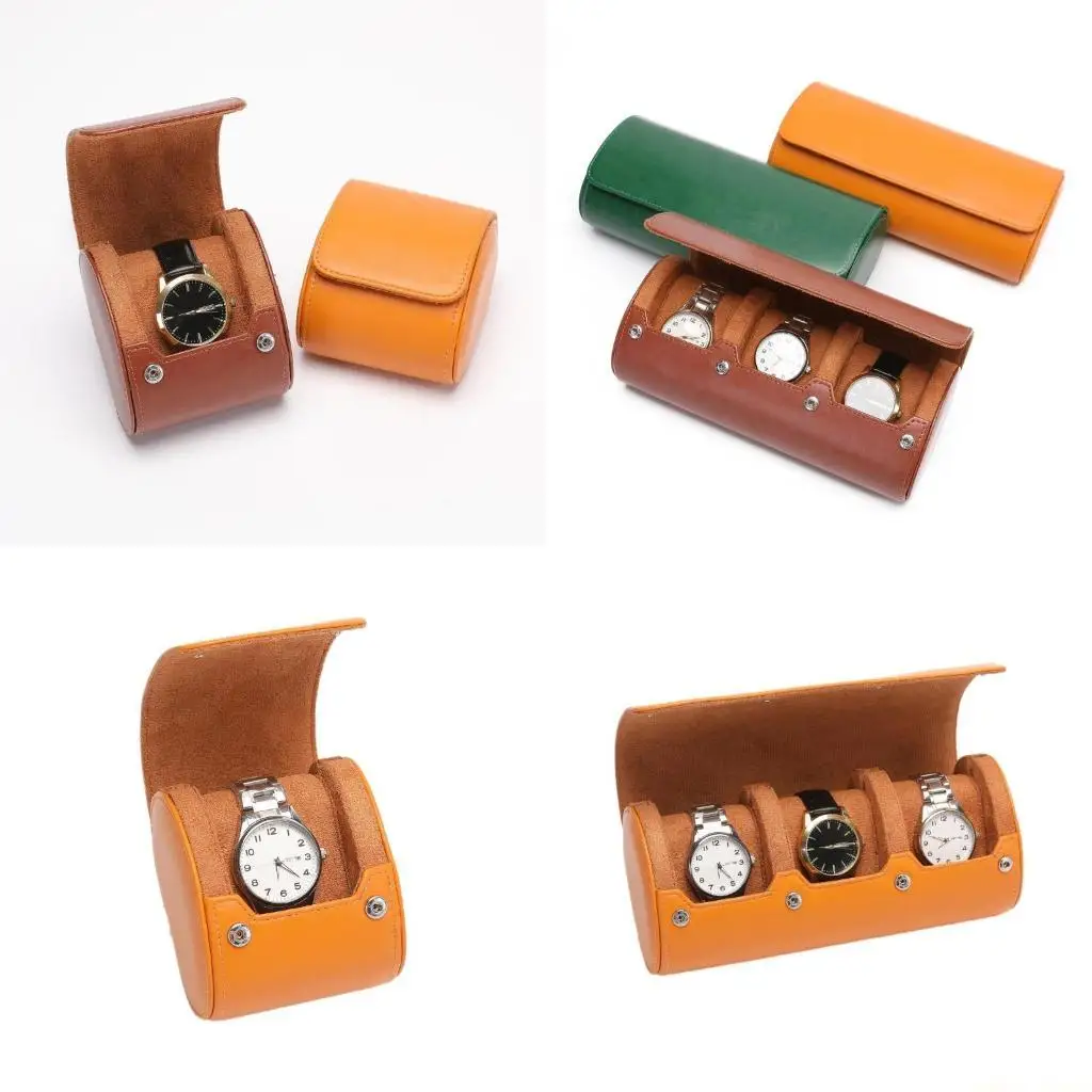 31BF Elegant Watch Display Box Leather Watch Case Watch Storage Box Watch Roll Case
31BF Elegant Watch Display Box Leather Watch Case Watch Storage Box Watch Roll Case