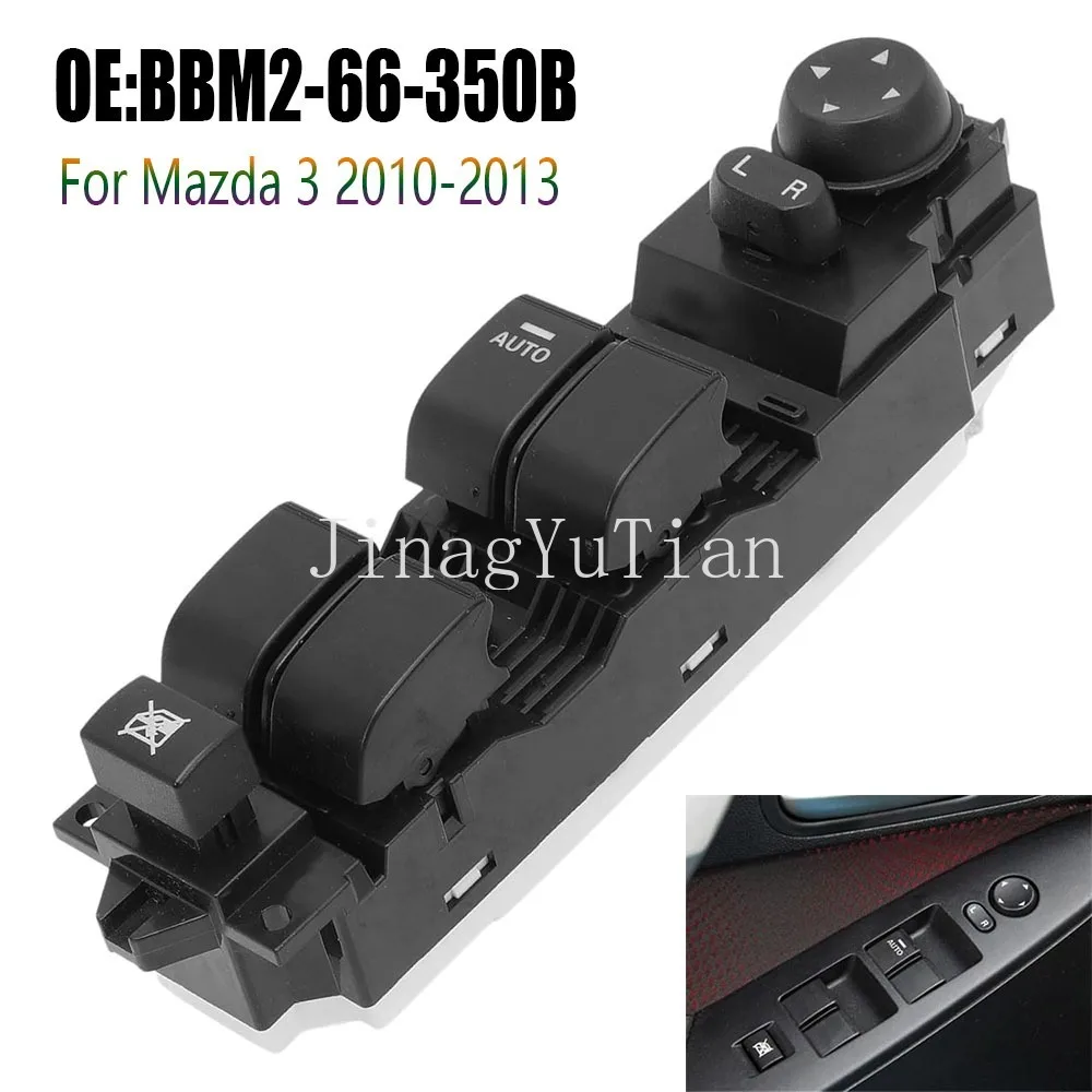 Car Accessories for Mazda 3 2010 2011 2012 2013 BBM2-66-350B Front Left Electric Master Window Switch Glass Lifter Button Parts
Car Accessories for Mazda 3 2010 2011 2012 2013 BBM2-66-350B Front Left Electric Master Window Switch Glass Lifter Button Parts
