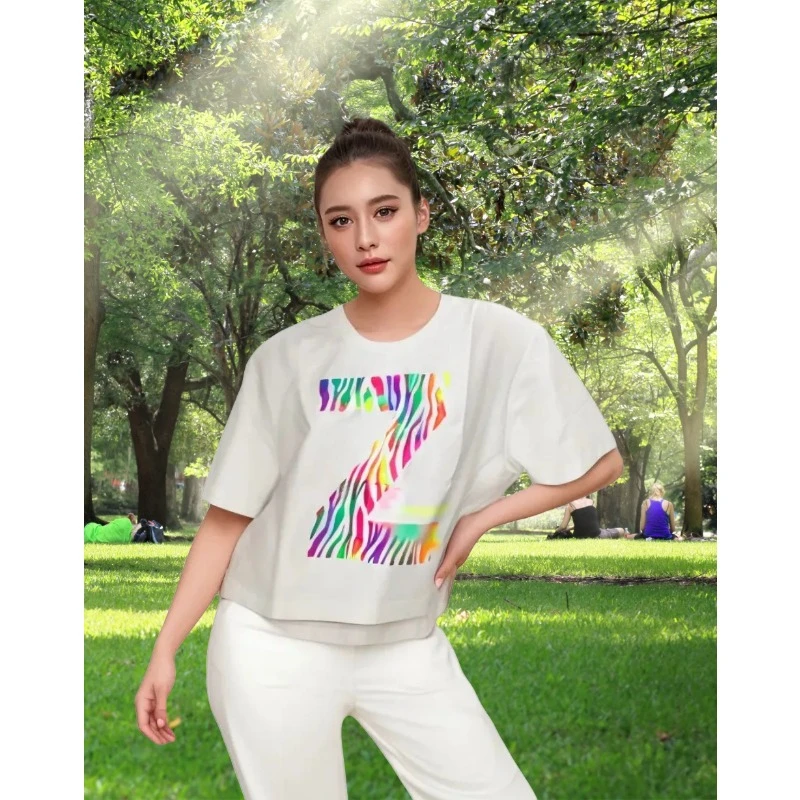 ABCDE 2025 Sports Party Women Outdoor Sports Fitness Leisure Sports Dance Round Neck Short Sleeve Loose Comfortable T-shirt Tops
ABCDE 2025 Sports Party Women Outdoor Sports Fitness Leisure Sports Dance Round Neck Short Sleeve Loose Comfortable T-shirt Tops