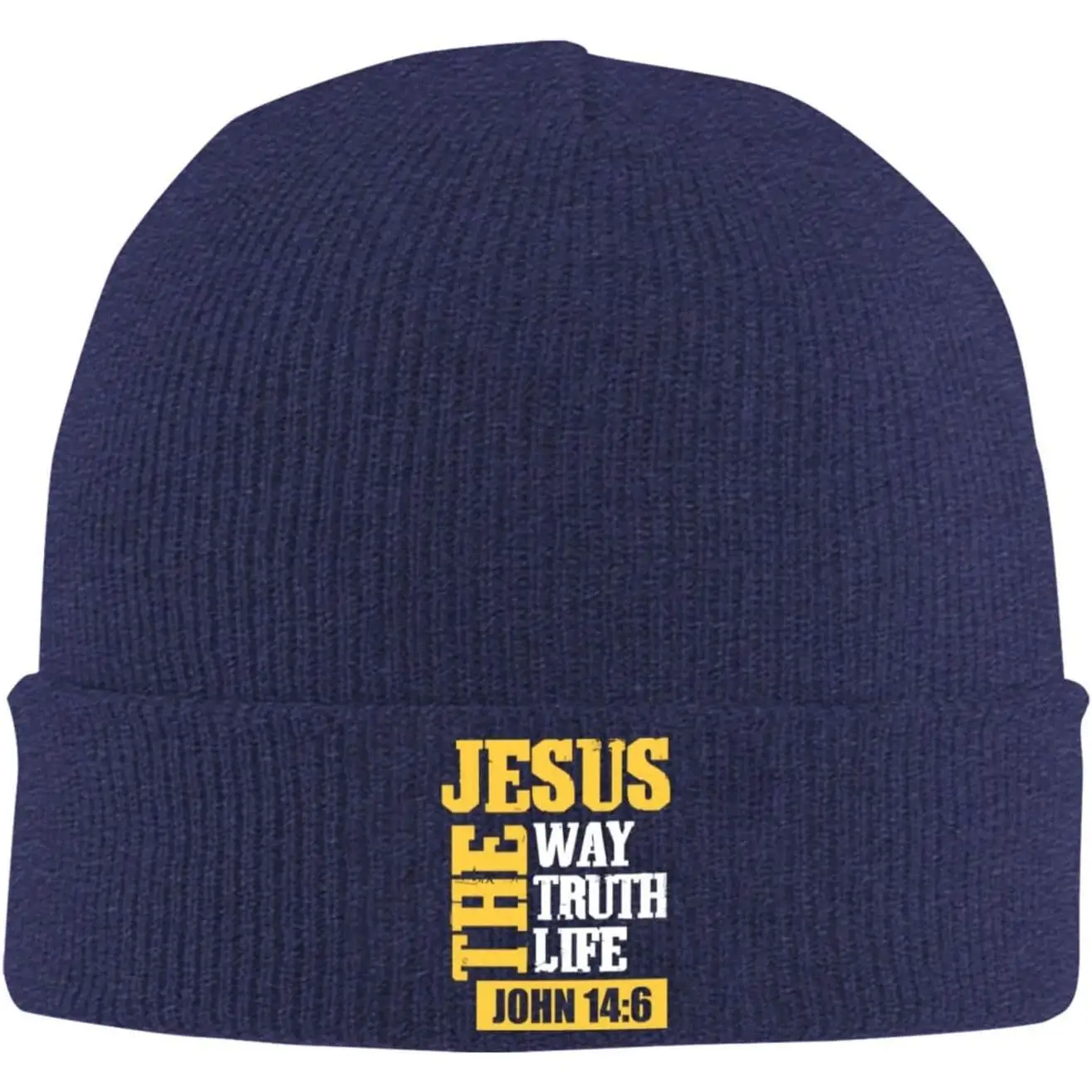 Jesus The Way Truth Life John Christian Bible Beanie Hat Women Skull Cap Men Winter Knit Hat Slouchy Hat
Jesus The Way Truth Life John Christian Bible Beanie Hat Women Skull Cap Men Winter Knit Hat Slouchy Hat