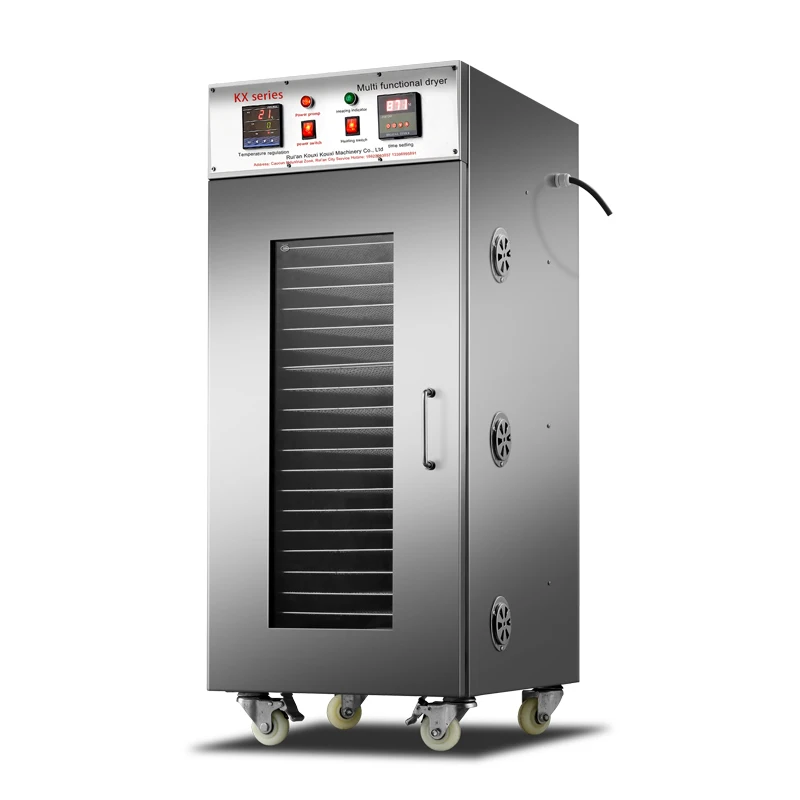 Commercial Stainless Steel Food Dryer Dehydrator Stand Potato and Fruit Dryer with Engine Core Component
Commercial Stainless Steel Food Dryer Dehydrator Stand Potato and Fruit Dryer with Engine Core Component