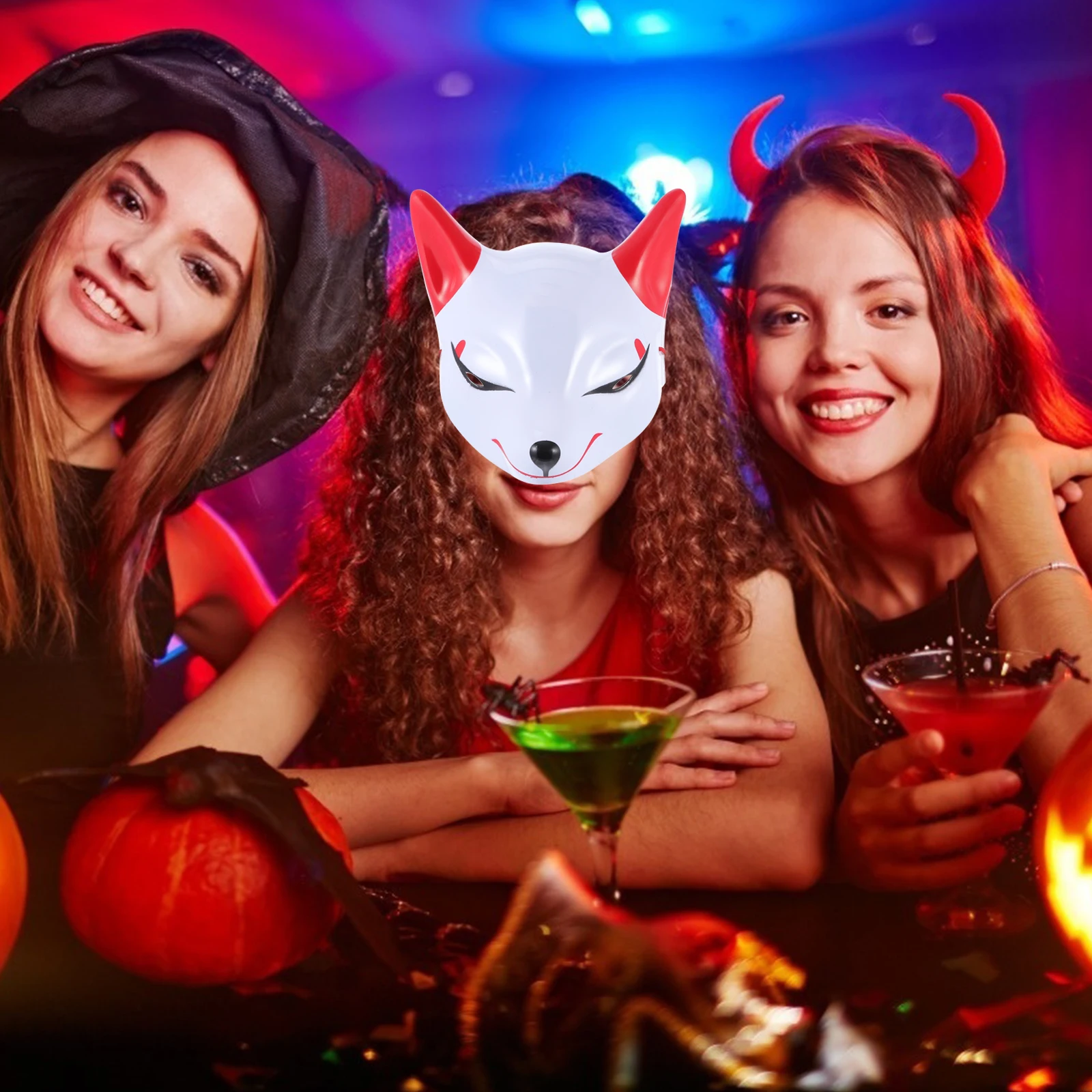 Fox Mask Cosplay Halloween Decorative Costume Party Props Unique Design Fashionable Wear Safe Use Various Occasions Role Playing
Fox Mask Cosplay Halloween Decorative Costume Party Props Unique Design Fashionable Wear Safe Use Various Occasions Role Playing