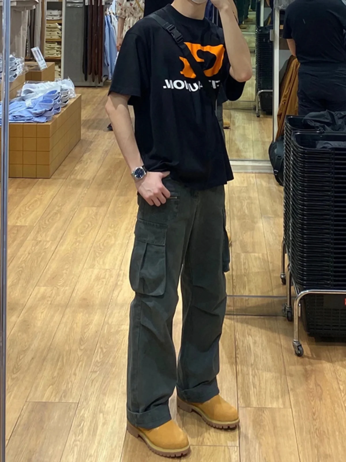 Retro American Military een Work Pants Men's Spring Autumn New Sle Large ket Straight Leg Logging Pants Casual Wear
Retro American Military een Work Pants Men's Spring Autumn New Sle Large ket Straight Leg Logging Pants Casual Wear