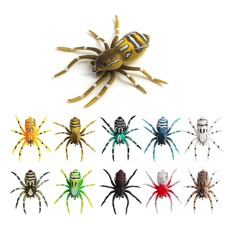 1 PC Soft Fishing Bait, Spider Simulated Fishing Lure, 6g/4g Artificial Floating Fishing Lure, Anti Hanging Bottom Fishing Bait
1 PC Soft Fishing Bait, Spider Simulated Fishing Lure, 6g/4g Artificial Floating Fishing Lure, Anti Hanging Bottom Fishing Bait