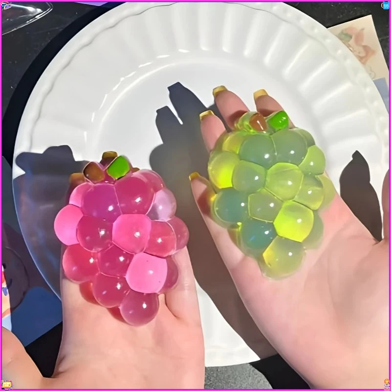 Squishy Fruit Grapes Fidget Toy Squeeze Stress Relief Hand Toy Anti-Anxiety Fruit Stretchy Slow Rising Toy Creative Sensory Toy
Squishy Fruit Grapes Fidget Toy Squeeze Stress Relief Hand Toy Anti-Anxiety Fruit Stretchy Slow Rising Toy Creative Sensory Toy
