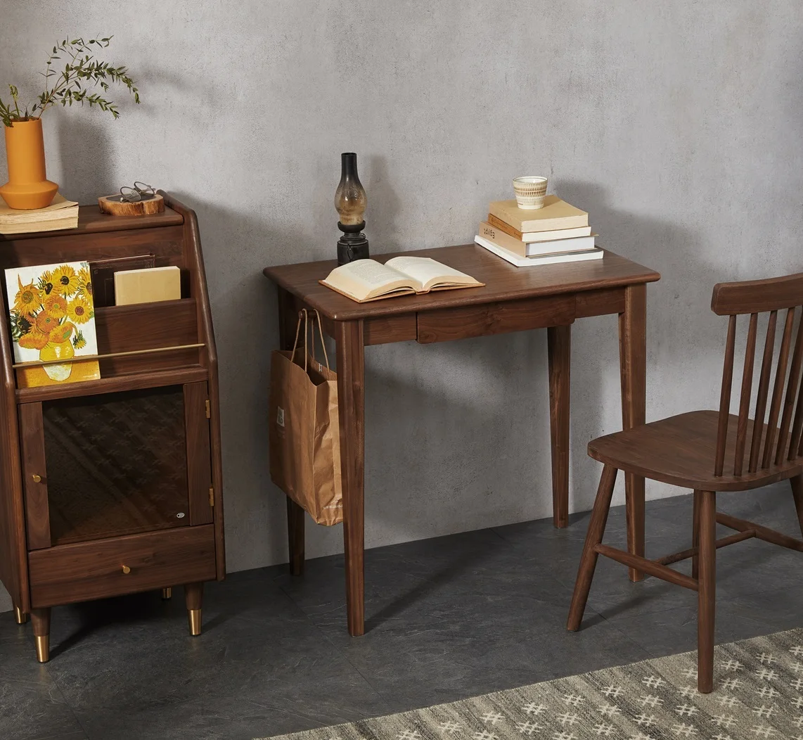 -oo B5163 Gorange Black Walnut Small Modern Student Writing Desk Solid Wood Home Computer Desk for Bedroom Study Office Small
-oo B5163 Gorange Black Walnut Small Modern Student Writing Desk Solid Wood Home Computer Desk for Bedroom Study Office Small
