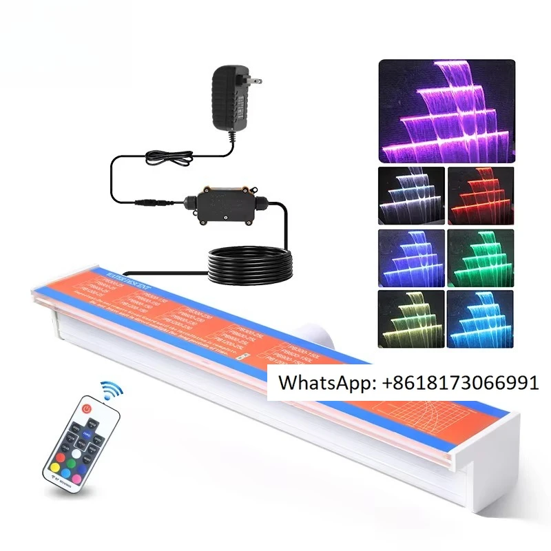 Waterfall Garden Waterfall Acrylic Fountain Indoor Blade Swimming Pool Wall Transparent
Waterfall Garden Waterfall Acrylic Fountain Indoor Blade Swimming Pool Wall Transparent