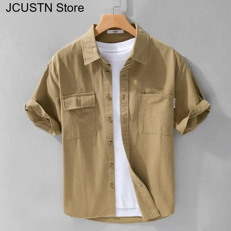 Summer Men's Shirt New Shirts Work Shirt Luxury Men's Clothing Promotion Korean Popular Clothes Man Short Sleeve Shirt Mens
Summer Men's Shirt New Shirts Work Shirt Luxury Men's Clothing Promotion Korean Popular Clothes Man Short Sleeve Shirt Mens