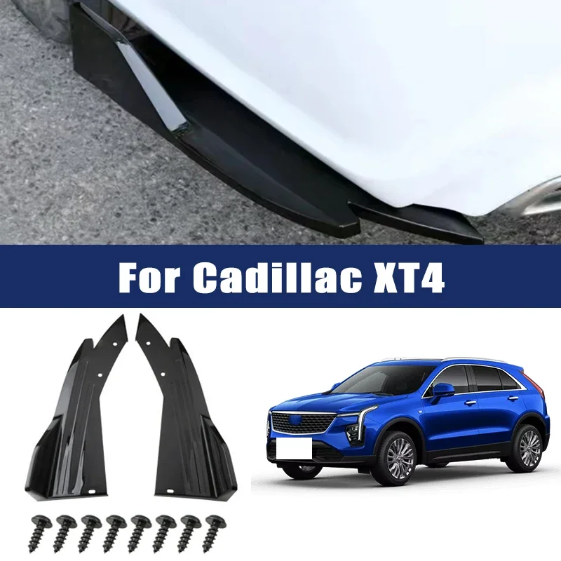 2pcs Car Rear Bumper Spoiler Lip Carbon Fiber Wing Trim Anti-crash Diffuser Side Skirt Wrap Angle Splitter For Cadillac XT4
2pcs Car Rear Bumper Spoiler Lip Carbon Fiber Wing Trim Anti-crash Diffuser Side Skirt Wrap Angle Splitter For Cadillac XT4