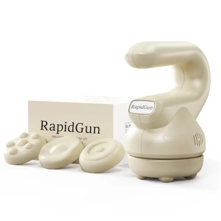 Prime Handheld Mini Orbital Therapy Massager - Rotating and Vibrating Deep Tissue Massager, Adjustable Multi-Speed Trigger Poin
Prime Handheld Mini Orbital Therapy Massager - Rotating and Vibrating Deep Tissue Massager, Adjustable Multi-Speed Trigger Poin