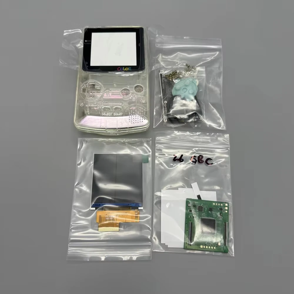 2.6 Inch IPS LCD Screen + New Housing for Gameboy Color GBC Console, Supports Pixel Display
2.6 Inch IPS LCD Screen + New Housing for Gameboy Color GBC Console, Supports Pixel Display