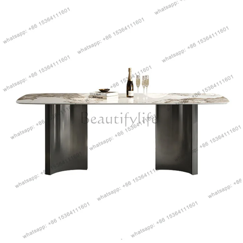 Slate dining table household small apartment modern simple multi-functional square slate minimalist dining table and chairs
Slate dining table household small apartment modern simple multi-functional square slate minimalist dining table and chairs