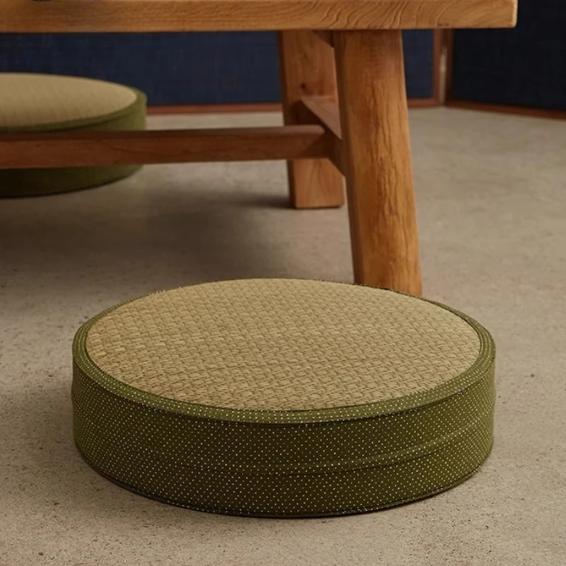 Japanese Round Floor Cushion Natural Rush Grass Tatami Meditation Mat Zen Tea Room Seating Pad Traditional Mat for Yoga & Lounge
Japanese Round Floor Cushion Natural Rush Grass Tatami Meditation Mat Zen Tea Room Seating Pad Traditional Mat for Yoga & Lounge