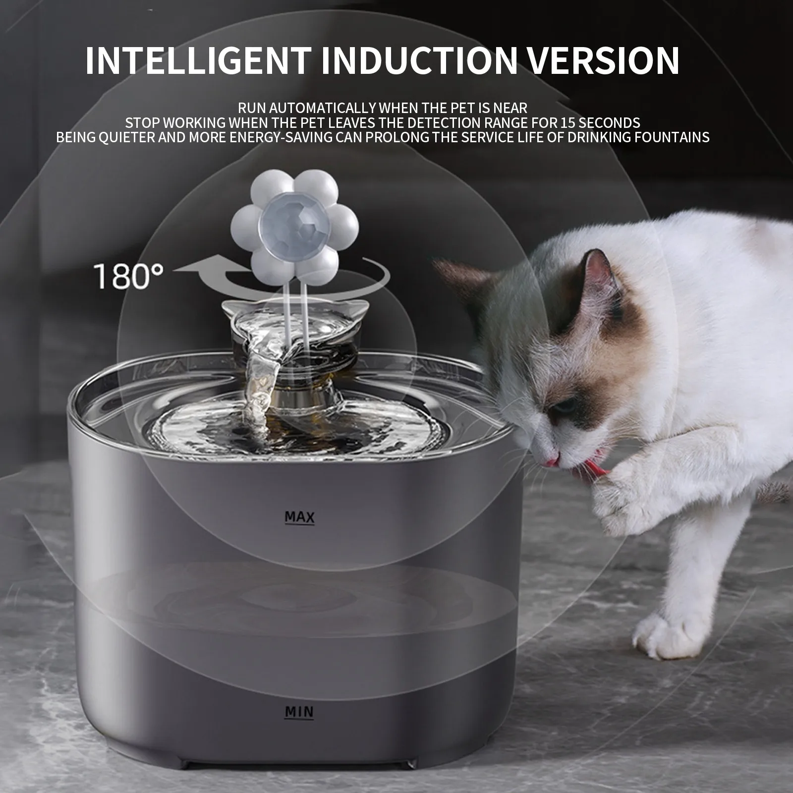 High-capacity 2L Pet Drinking Intelligent Induction Circulation Filter Silent Water Feeder
High-capacity 2L Pet Drinking Intelligent Induction Circulation Filter Silent Water Feeder