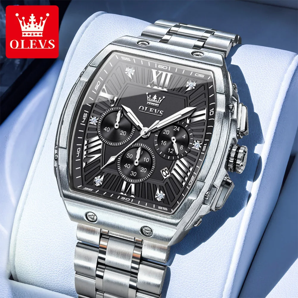 OLEVS 5639 Classic Men's Watch Auto Date Timing Code Stainless steel Waterproof Luminous Wristwatch for Men TOP Brand Hand Clock
OLEVS 5639 Classic Men's Watch Auto Date Timing Code Stainless steel Waterproof Luminous Wristwatch for Men TOP Brand Hand Clock