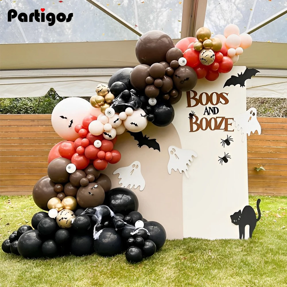 Halloween Decor Balloon Garland Arch Kit 3D Black PVC Bat Sticker Coffee Coral Red Latex Ball Birthday Party Baby Shower Supplie
Halloween Decor Balloon Garland Arch Kit 3D Black PVC Bat Sticker Coffee Coral Red Latex Ball Birthday Party Baby Shower Supplie