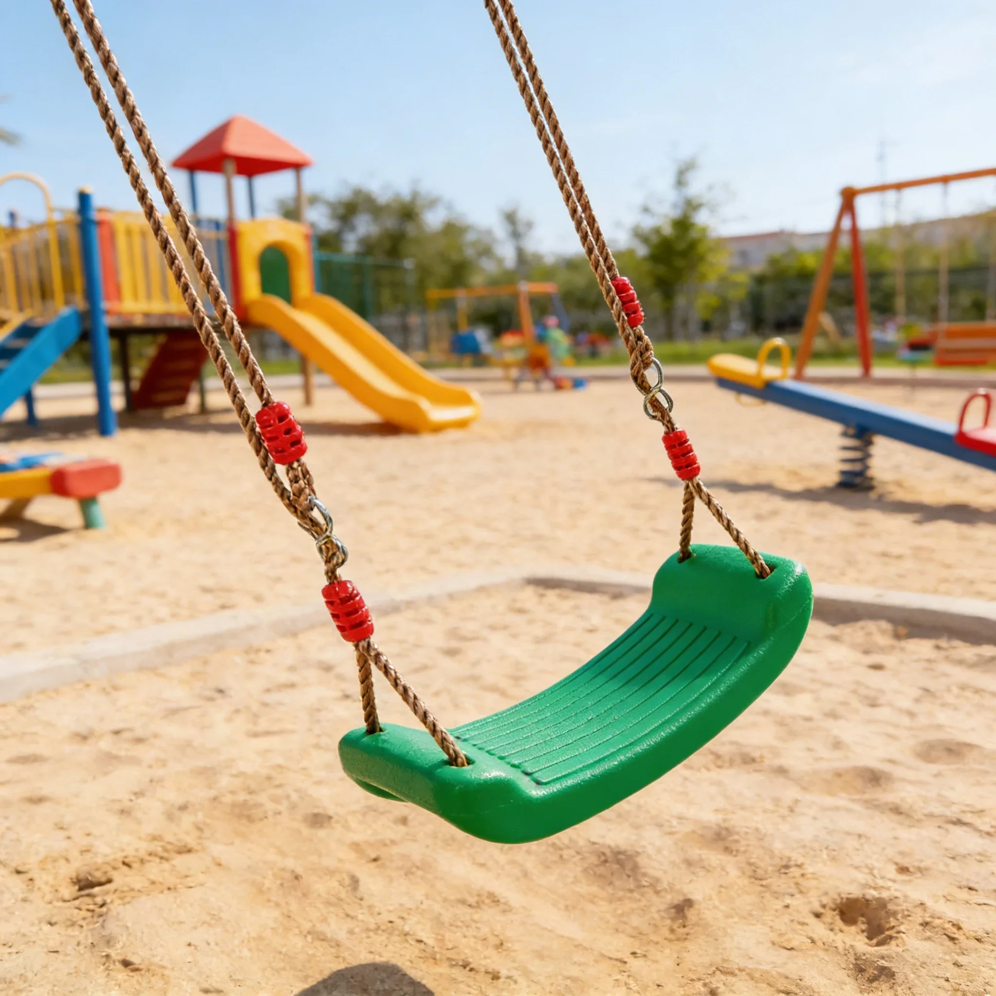 Premium Swing Seat Swing Set Plastic Adjustable Heavy Duty Safe for Commercial Playground Outdoor Entertainmentpromote sales
Premium Swing Seat Swing Set Plastic Adjustable Heavy Duty Safe for Commercial Playground Outdoor Entertainmentpromote sales