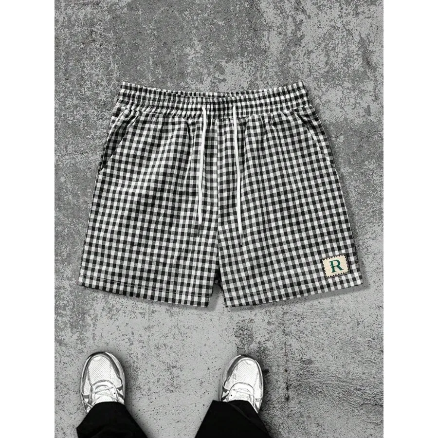 Мужские повседневные свободные шорты в двухцветную клетку на каждый день
Мужские повседневные свободные шорты в двухцветную клетку на каждый день