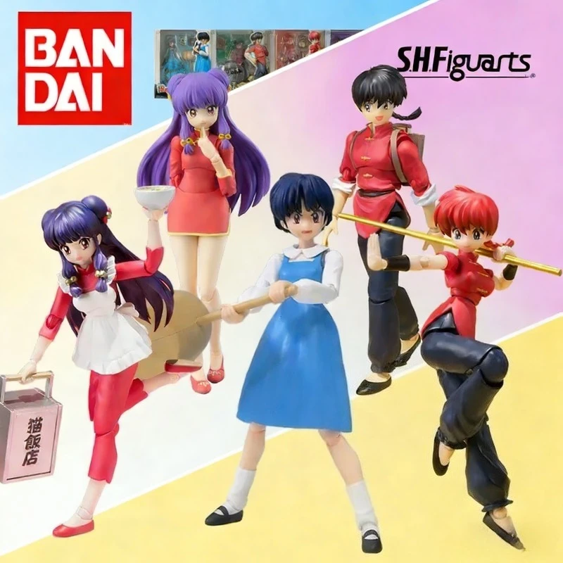 BANDAI S.H.Figuarts Ranma ½ Series Action Figure - Articulated Collectible Toy of Shampoo Akane Tendo Ranma Saotome
BANDAI S.H.Figuarts Ranma ½ Series Action Figure - Articulated Collectible Toy of Shampoo Akane Tendo Ranma Saotome